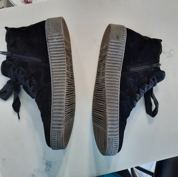 Gabor Black Suede Runners - Picture 5 of 8